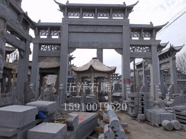 为什么嘉祥石牌坊/牌楼那么出名？