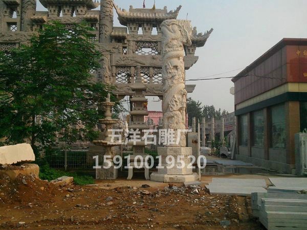 石雕龙柱是如何产生的呢？