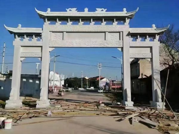 湖北客户与嘉祥县五洋石雕厂定制的产品成品展示